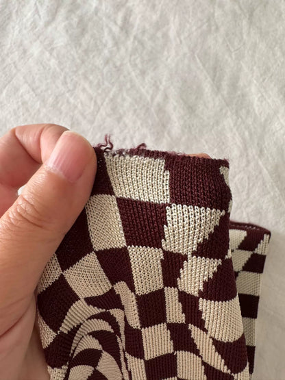 Paloma Wool Checkerboard Knit Trousers — product detail 8