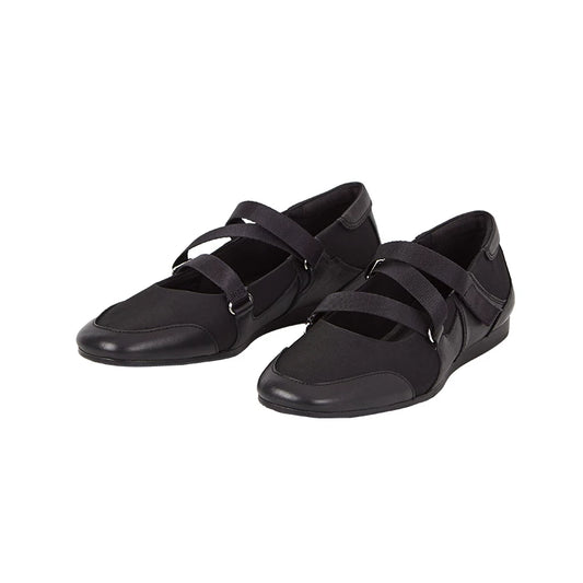 Vagabond Hillary Black Ballet Flats — front view