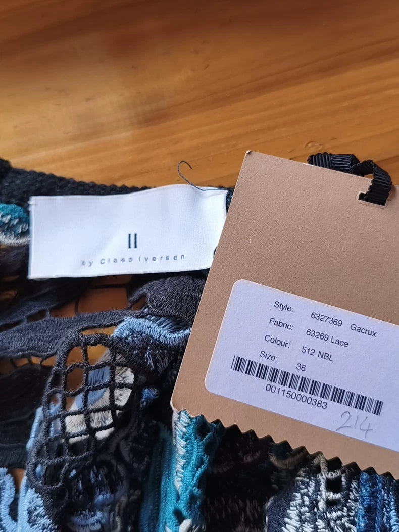 II by Claes Iversen dress — label and style hangtag