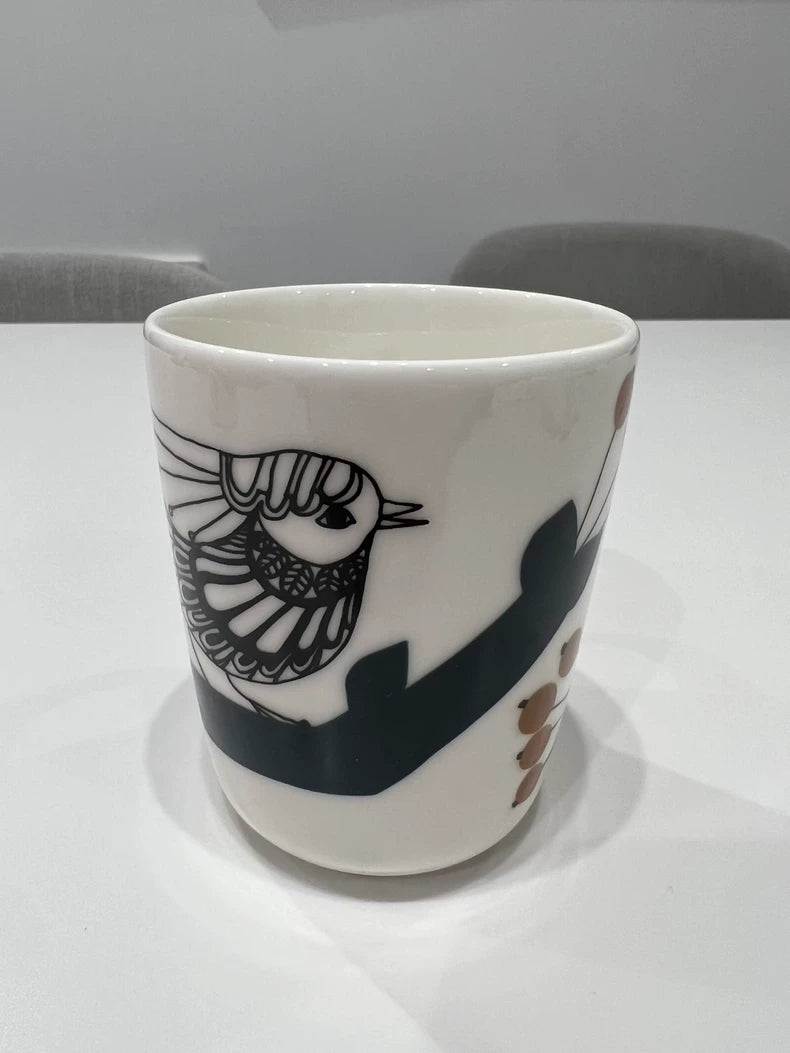 Marimekko Pakkanen Bird-Print Mug