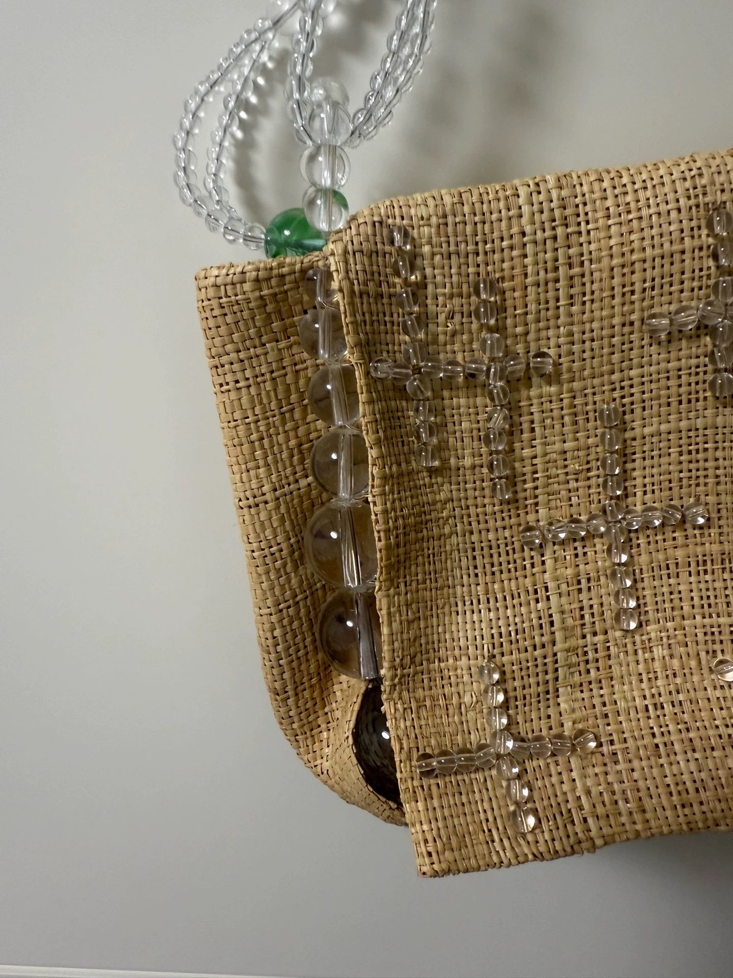 Susan Fang Crystal-Beaded Woven Crossbody Bag — original seller image 3