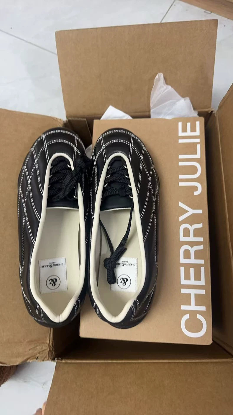 CHERRY&JULIE — German Trainer Sneakers