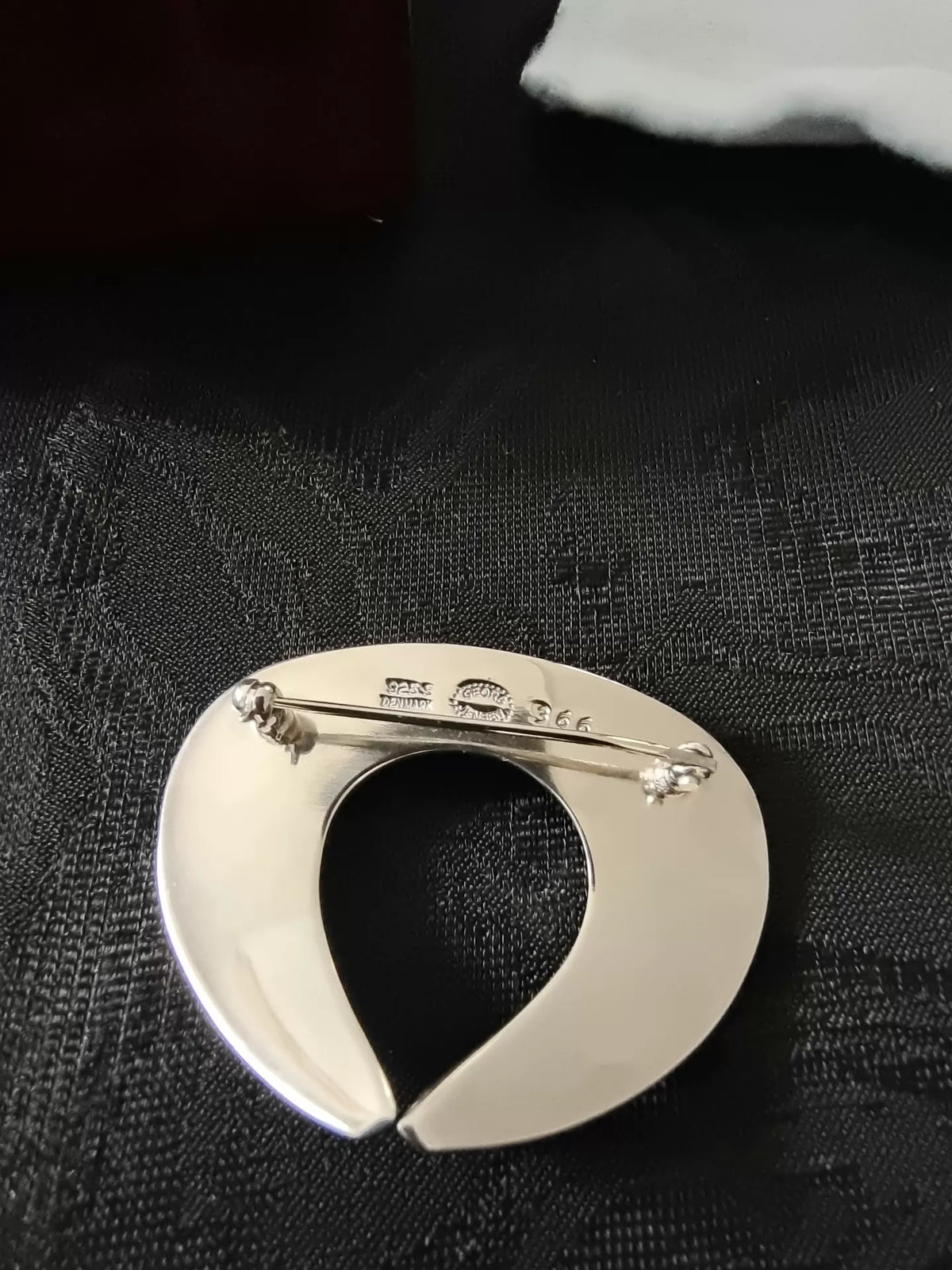 Georg Jensen No. 366 Silver Brooch – photograph 3