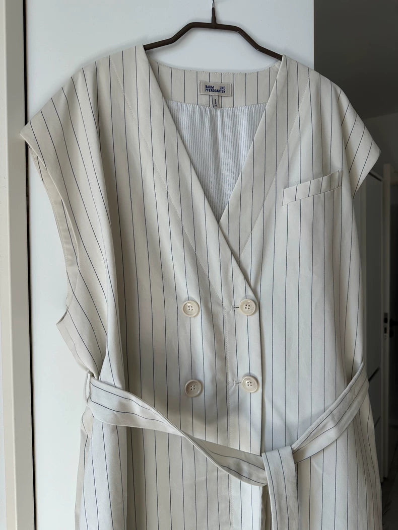 Baum und Pferdgarten Belted Stripe Dress