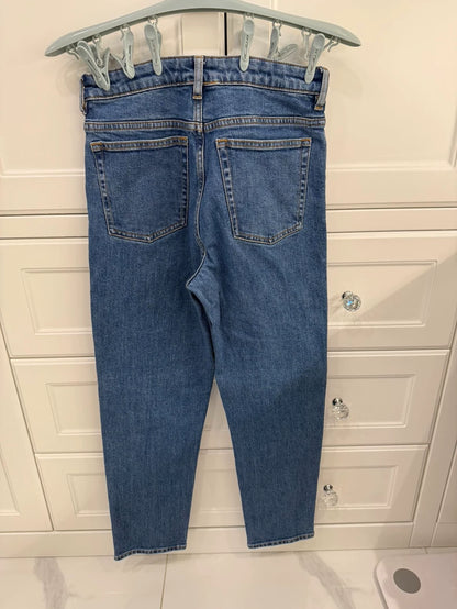 & Other Stories Blue Straight-Leg Jeans