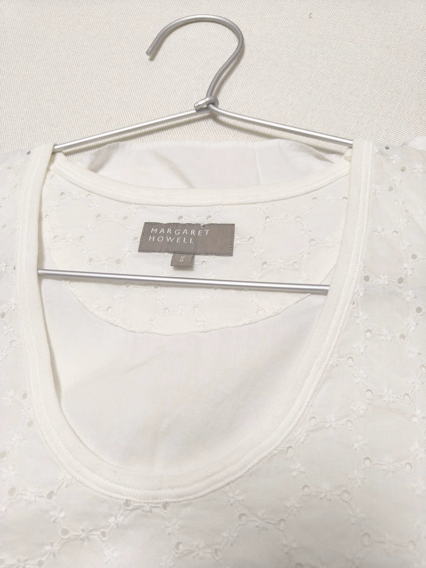 Margaret Howell Openwork Sleeveless Top — product detail 4
