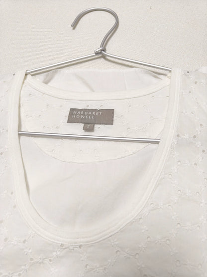 Margaret Howell Openwork Sleeveless Top — product detail 4