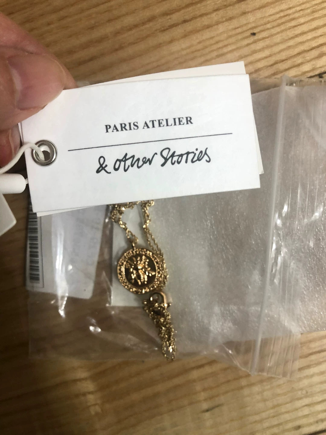 & Other Stories Bee Pendant Necklace