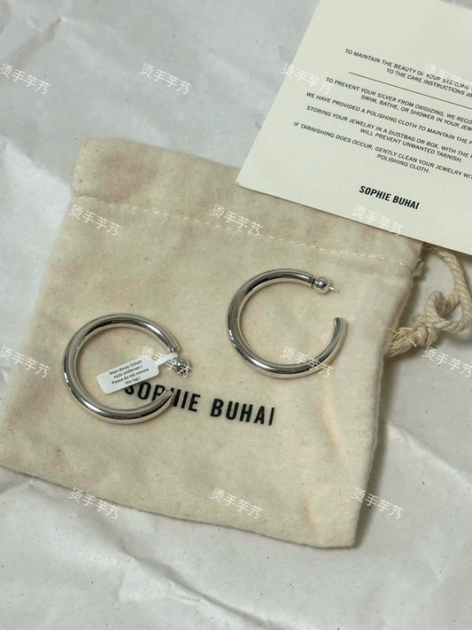 Sophie Buhai Everyday Medium Earrings — front view