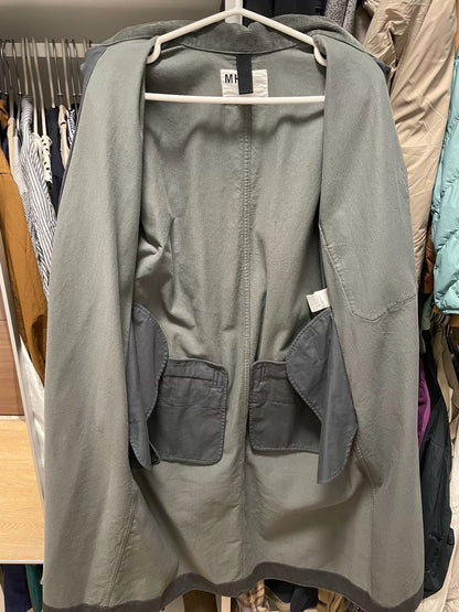 MHL Grey Cotton Corduroy Shirt Dress – photograph 4