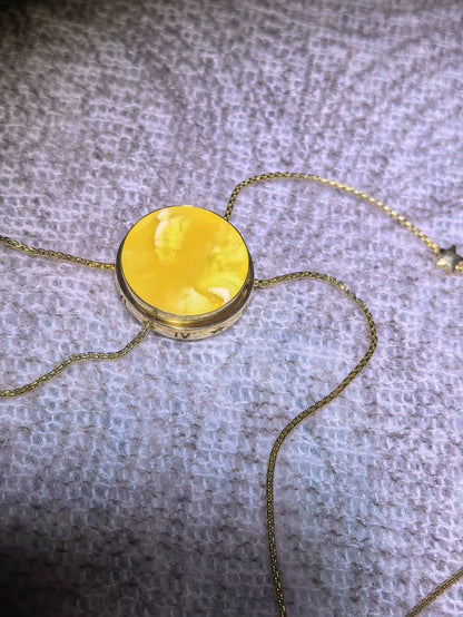 NAC AMBER — Gold — Necklace — New