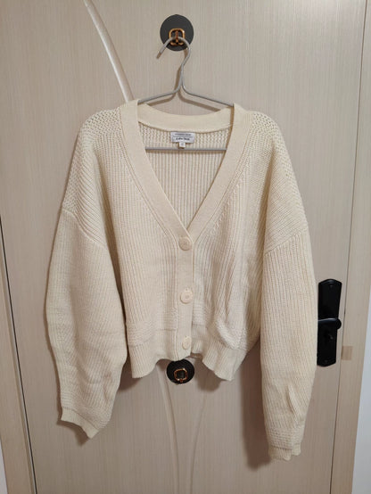 & Other Stories Cream Batwing Cardigan