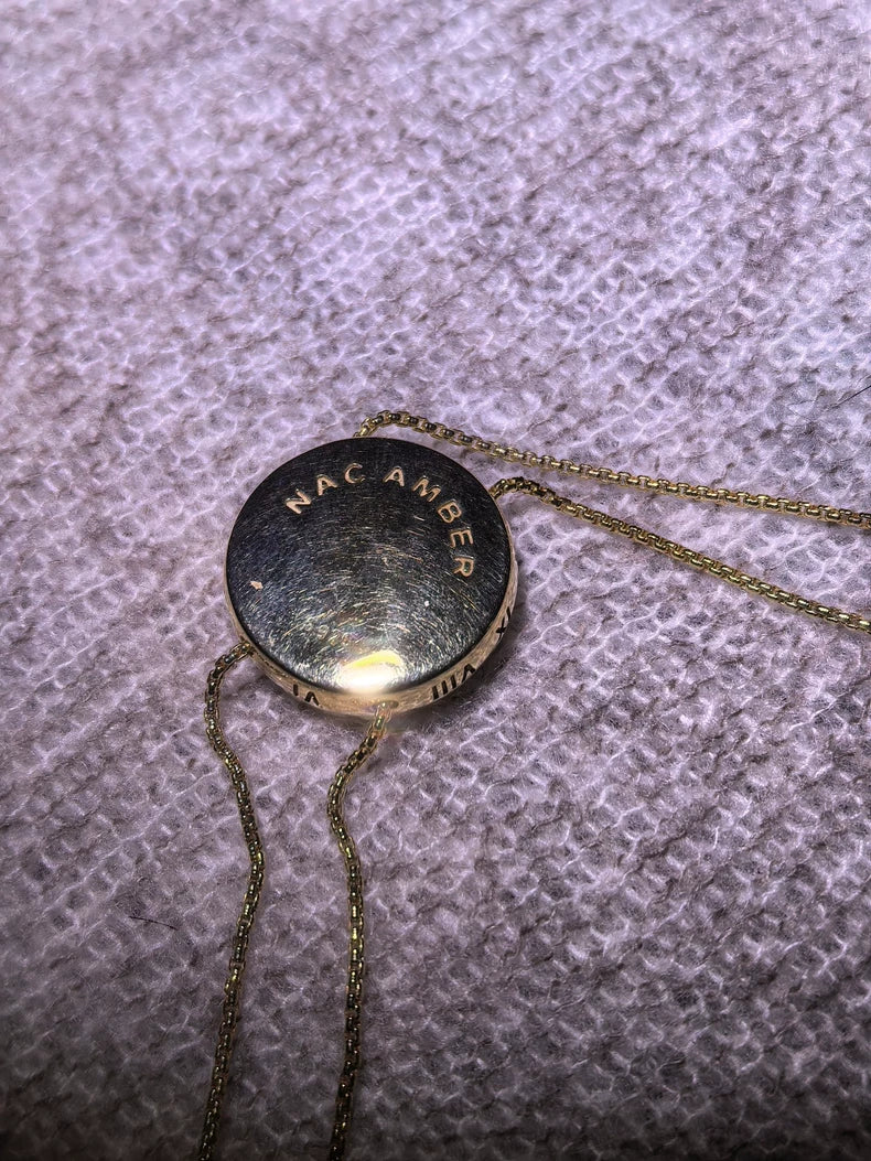 NAC AMBER — Gold — Necklace — New