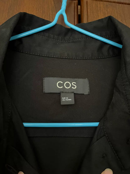 COS Dark Shirt Dress — product detail 3