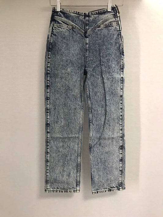 & Other Stories Acid-Wash Cropped Jeans