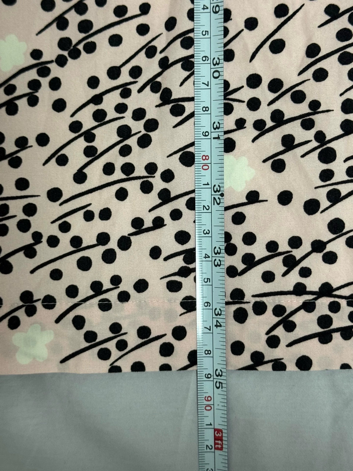 Marimekko Pink-and-Black Dot Dress – photograph 4