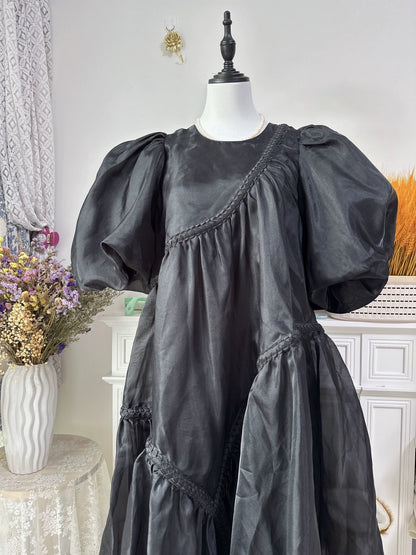 Aje Organza Puff-Sleeve Maxi Dress – Size M — original seller image 2