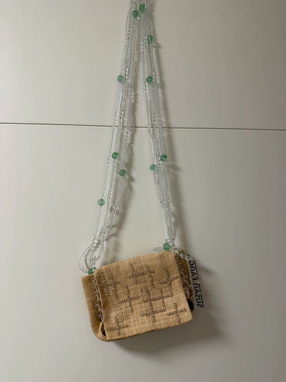 Susan Fang Crystal-Beaded Woven Crossbody Bag — original seller image 1