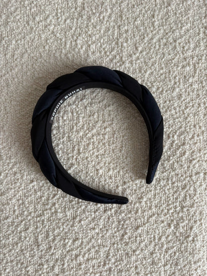Sophie Buhai Black Knotted Headband — product detail 4