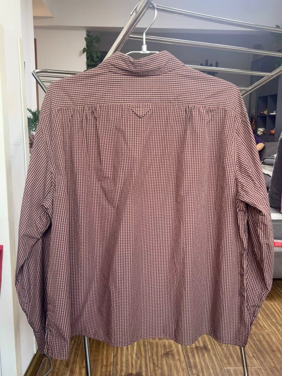 Margaret Howell Fine-Check Cotton Shirt — product detail 2