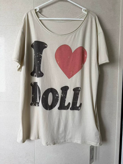 Cozydoll tee graphic detail