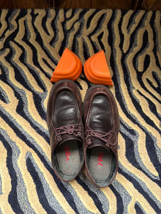 Camper Brown Derby Shoes