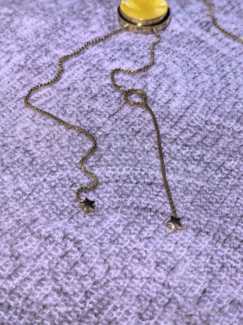 NAC AMBER — Gold — Necklace — New