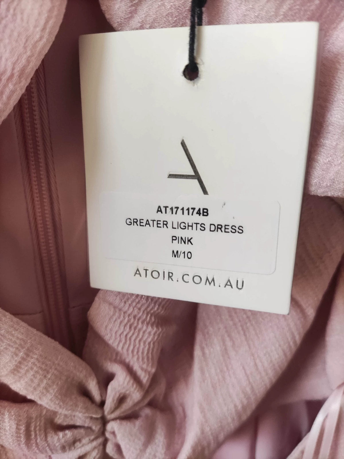 ATOIR rose-pink dress — original tag