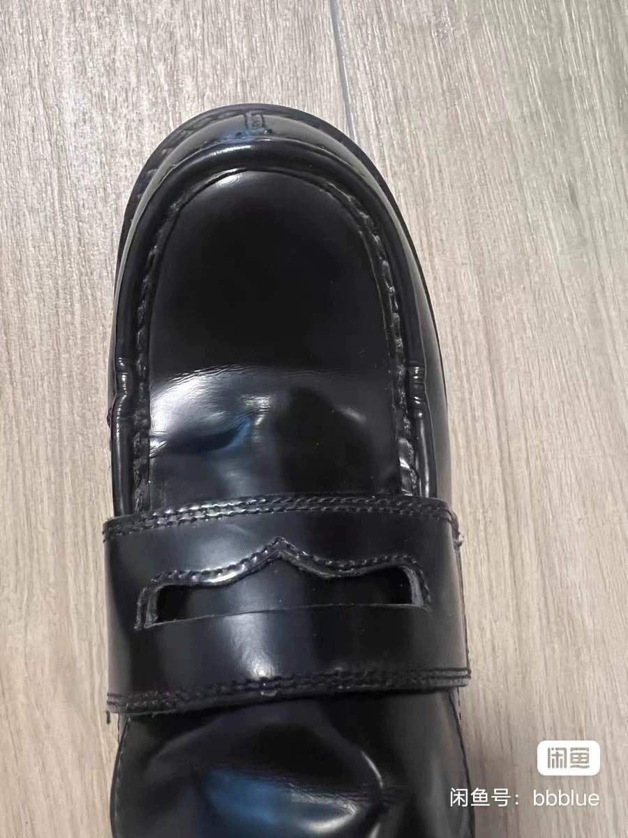 Vagabond Cosmo 2.0 Black Platform Loafers — product detail 5