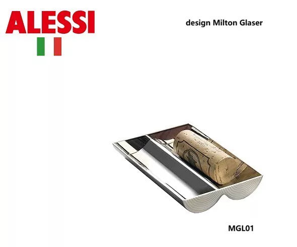 Alessi MGL01 Wine Stopper Holder — front view