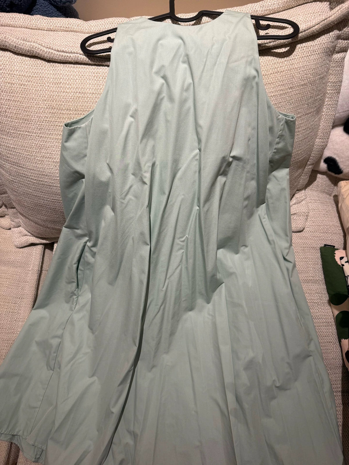 Actual COS pale green sleeveless dress