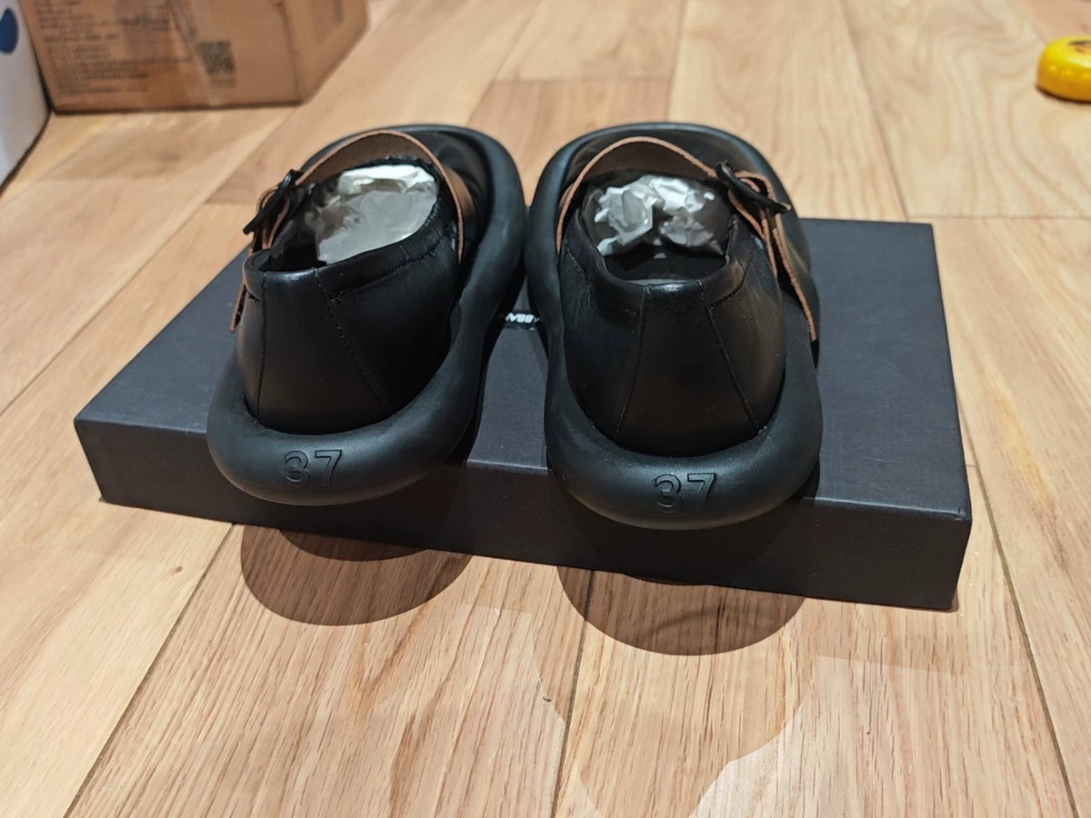 Actual Camper Aqua black Mary Jane shoes
