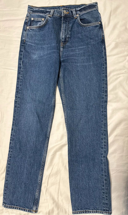 ARKET blue ankle-length jeans, actual garment