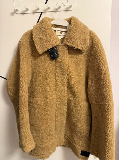 Actual ARKET beige faux-shearling jacket