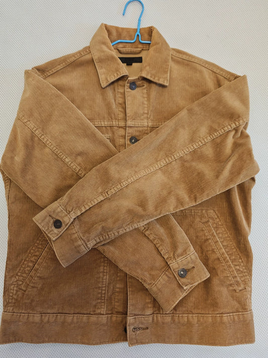 Uniqlo camel corduroy jacket, actual item